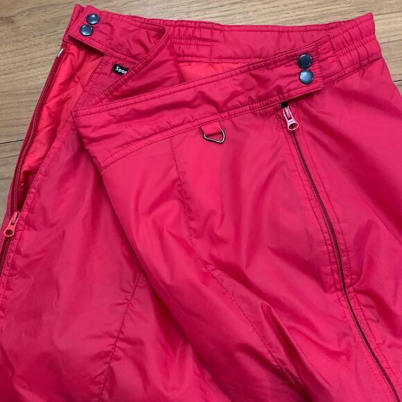 Vintage Red Sport Around Insulated Ski Pants Men Size XL - Picture 6 of 15